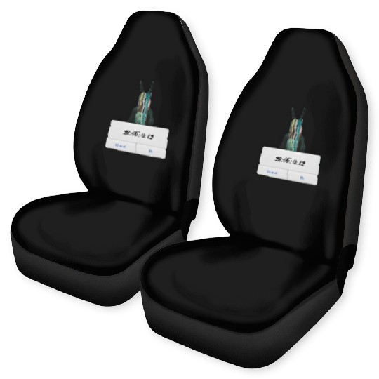 DONNIE DARKO COUNT DOWN TIME ALERT WITH BUNNY MAN Car Seat Covers