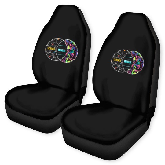 Science Wonder Art Overlapping Circles Gift Car Seat Covers