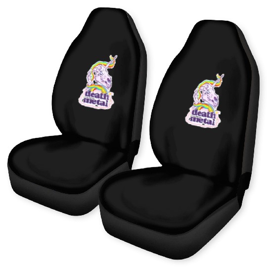 Death Metal Unicorn Car Seat Covers