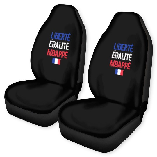Liberte E galite Mbappe France Car Seat Covers
