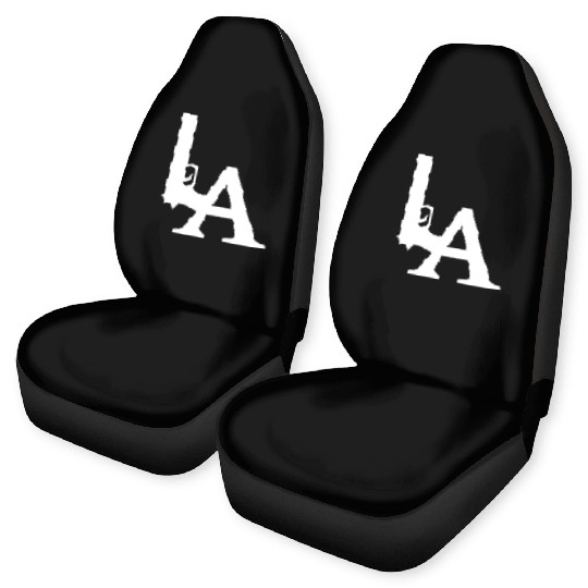 LA Dodgers Gun Los Angeles Hollywood California Car Seat Covers