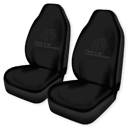 Cloud Computer Funny Car Seat Covers