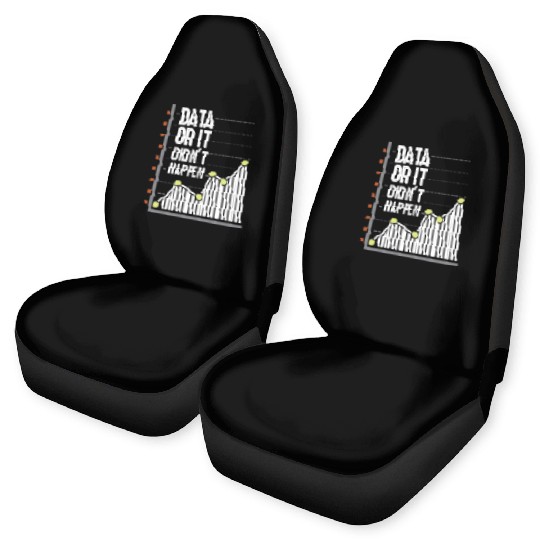Data Nerd Behavior Analyst Statistics Scientist Car Seat Covers