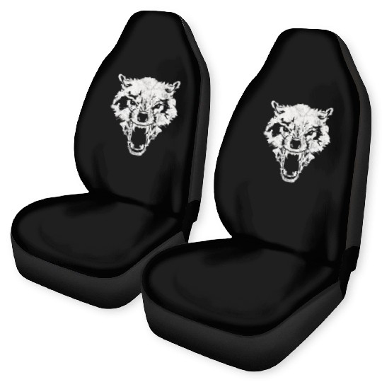 Wolf Worn Look Car Seat Covers