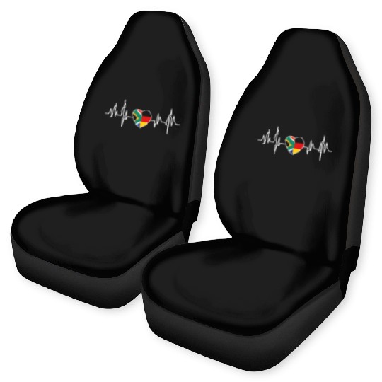 South Africa Germany Flag Two countries Car Seat Covers