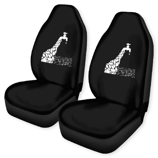 climate change nature conservation africa giraffe Car Seat Covers