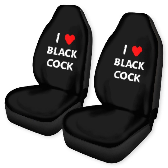 Black Cock Dick Penis sx Bjob Oral Kink BBC Car Seat Covers