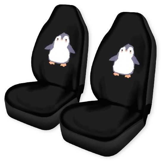Cute Penguin Car Seat Covers