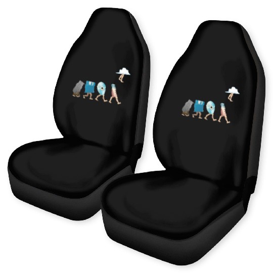 Computer Engineering Software Disk USB Cloud Car Seat Covers