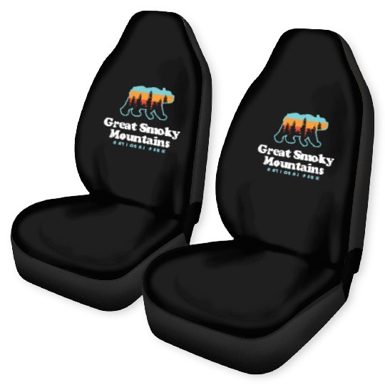 Great Smoky Mountains Car Seat Covers Bear Great Smoky Mount
