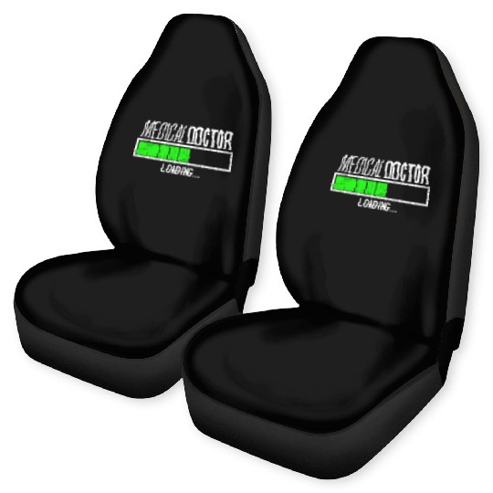 Funny Medical Doctor Loading Bar Medical Student Car Seat Covers