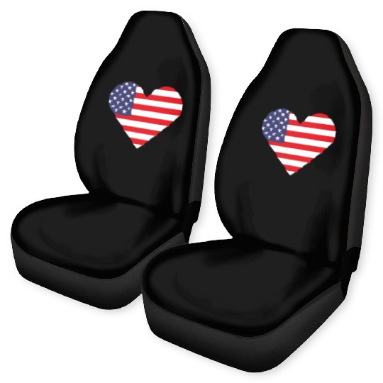 American Flag Car Seat Covers