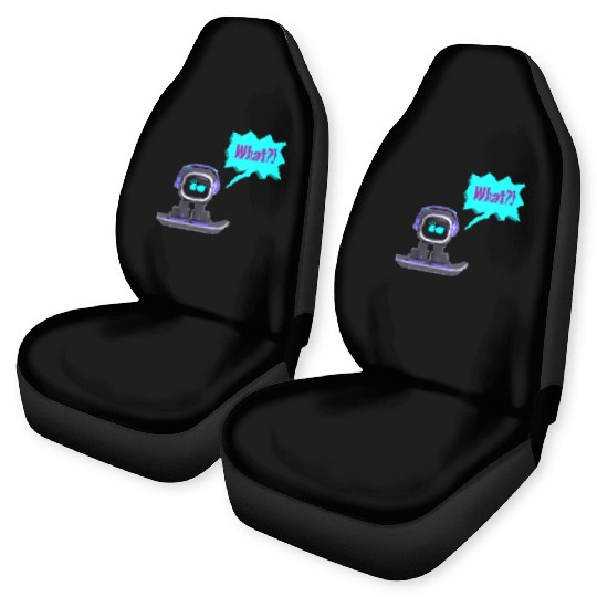 EMO Robot Sticker Car Seat Covers