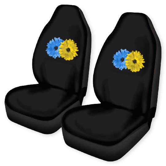 Stand With Ukraine Car Seat Covers