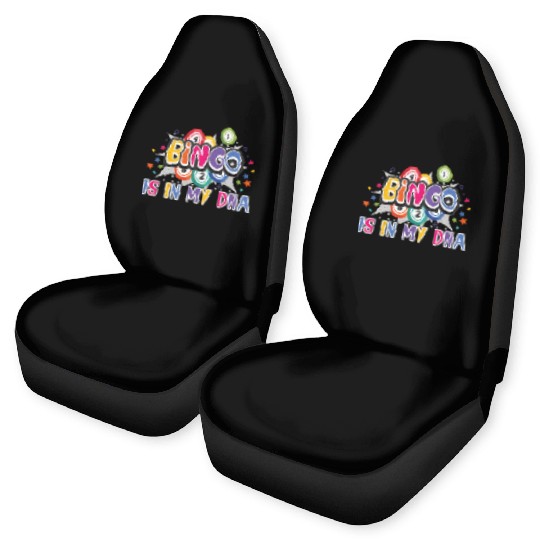 Bingo Card Game Grandma Bingo Player Bingo Cards Car Seat Covers