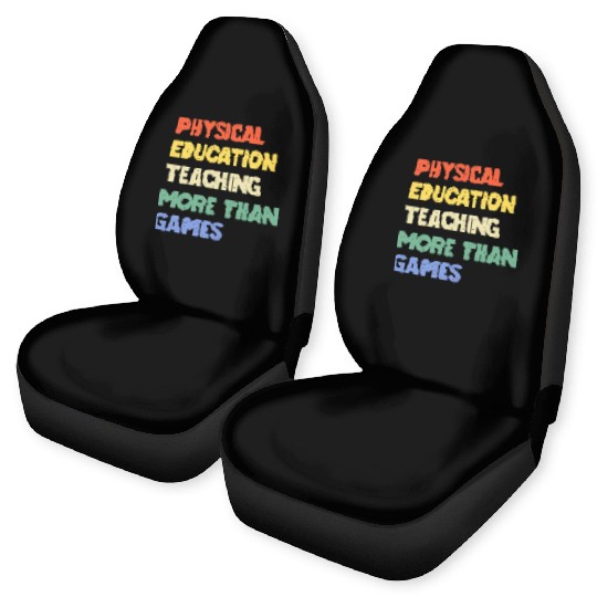 Physical Education Phys Ed Teacher Car Seat Covers