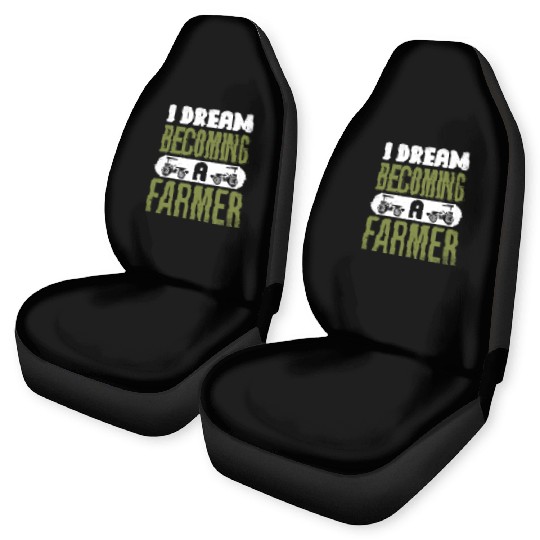 Farming Farmer Car Seat Covers