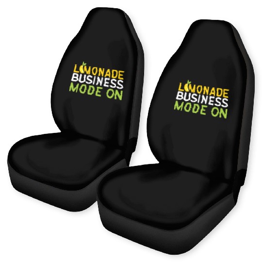 Lemonade Business Mode On Lemon Juice Boss Car Seat Covers