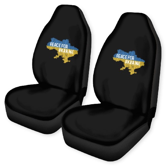 Peace for Ukraine Peacemaker Gift Car Seat Covers
