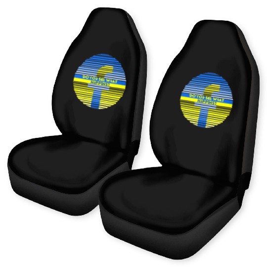 Beautiful new design in solidarity with Ukraine Car Seat Covers