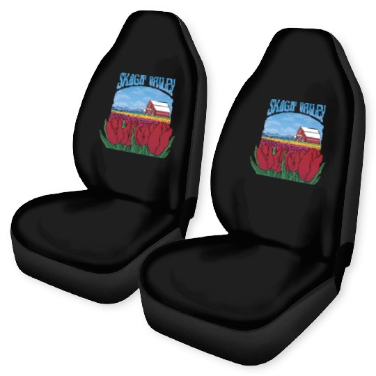 Skagit Valley Tulips Skagit Valley Tulips gift ins Car Seat Covers