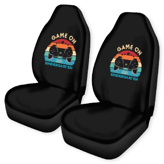 Game On Kindergarten Video Controller Vintage Car Seat Covers