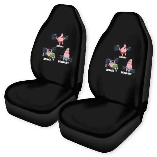 Majin Buu vs Patrick - Funny Anime Gym Car Seat Covers