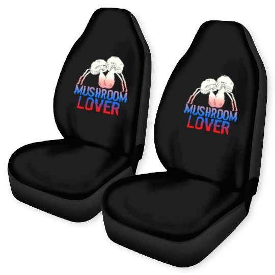 Fungi Car Seat Covers, The Mushroom Lover Car Seat Covers, Funny