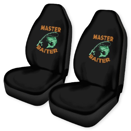 Master Baiter - Wels Catfish Hunter Car Seat Covers