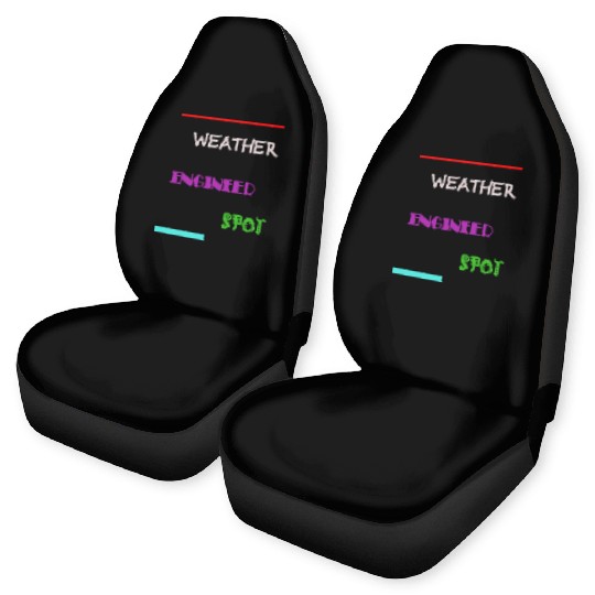 Weather Engineer Spot Car Seat Covers