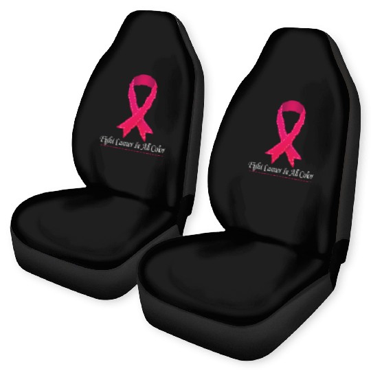 Cancer Sucks In Every Color Fighter Fight Support Car Seat Covers