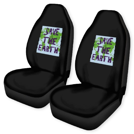 SAVE THE EARTH Car Seat Covers