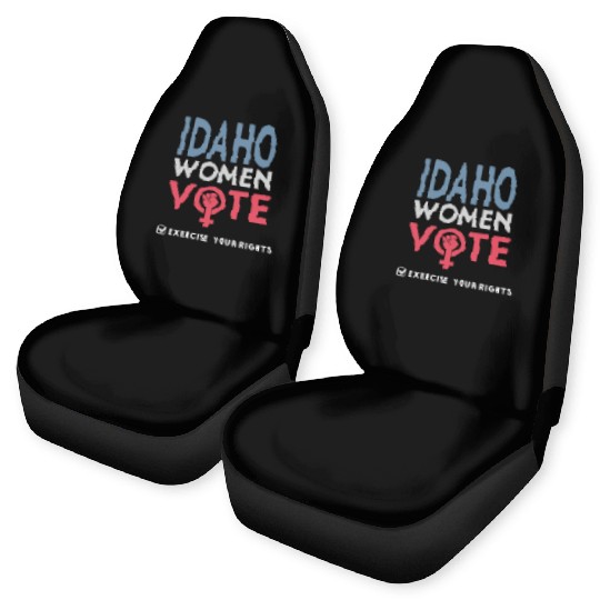 Idaho Women Vote Voter 2022 Election Feminist Car Seat Covers