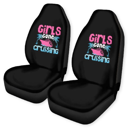 Girls Gone Cruising Vacation Cruiser Car Seat Covers