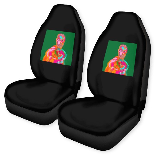 Conor McGregor abstract painting Car Seat Covers
