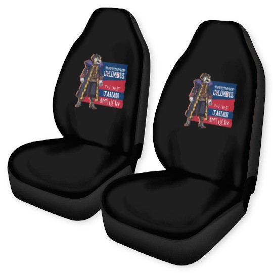 Christopher Columbus day Car Seat Covers
