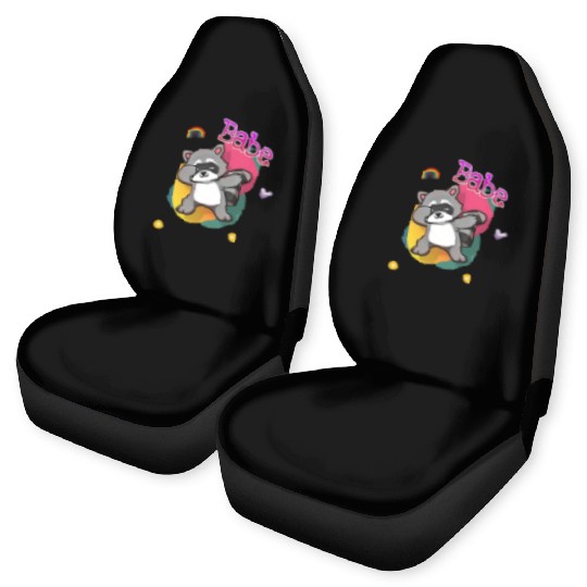 baby raccoon Car Seat Covers