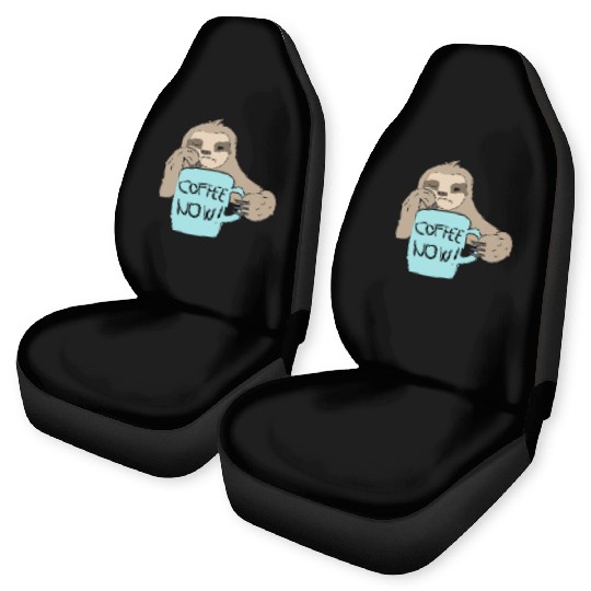 Sloth Stack cofee now ! Car Seat Covers