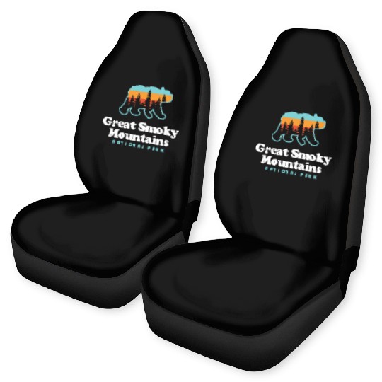 Great Smoky Mountains Bear Great Smoky Mountains Car Seat Covers