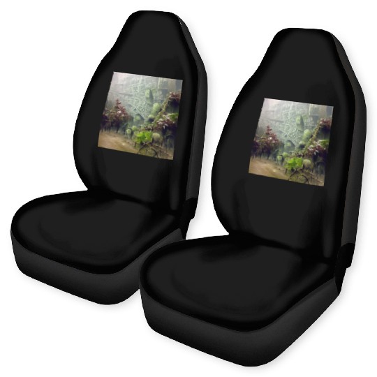 Horror City Car Seat Covers
