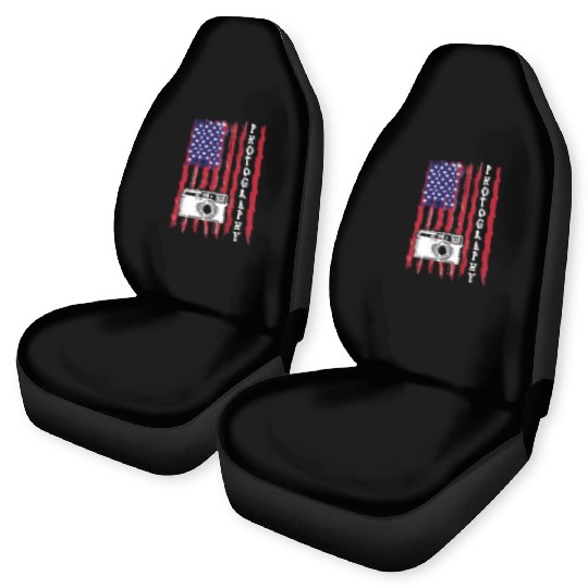 Photography Car Seat Covers USA American Flag Car Seat Covers Aviatio