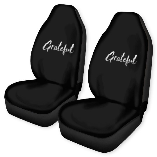 Grateful - Silver FINAL 1 Car Seat Covers