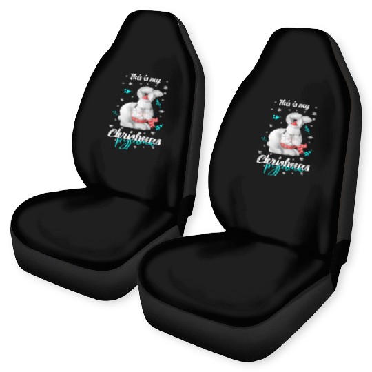 Winter Christmas Pyjama rabbit Car Seat Covers