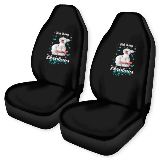 Winter Christmas Pyjama rabbit Car Seat Covers