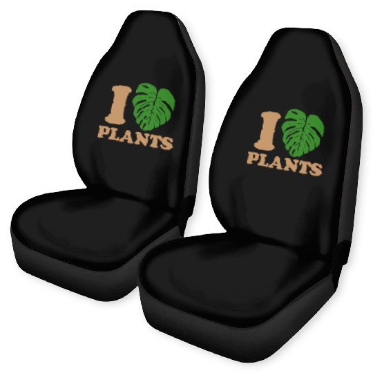 I love plants Car Seat Covers