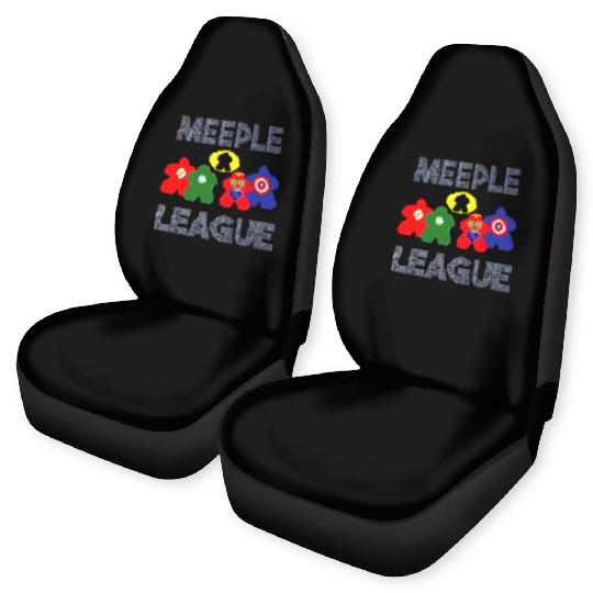 Meeple League Car Seat Covers