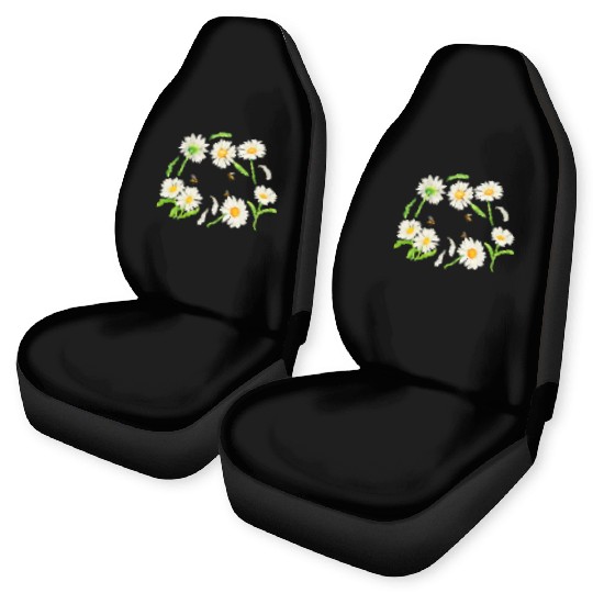 Marguerites Daisy Summer Daisies Flower Garden Car Seat Covers