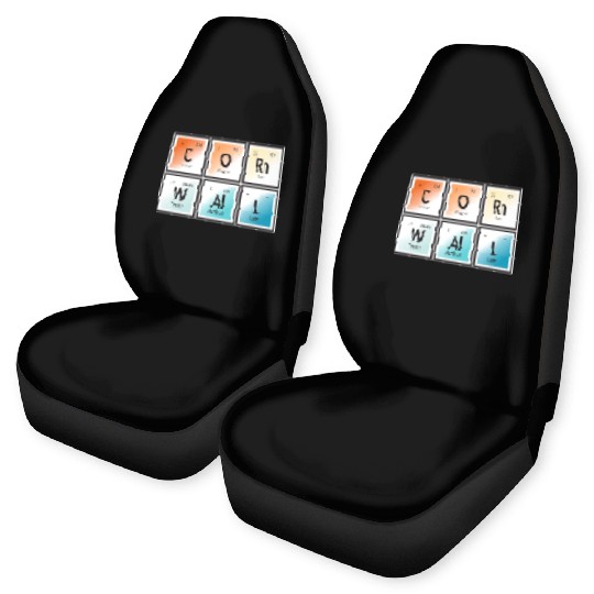 Cornwall | Periodic Table of Elements Car Seat Covers