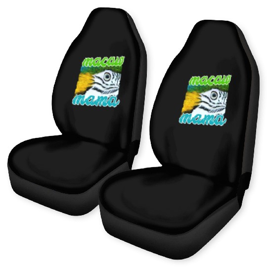 Blue And Yellow Macaw - Parrot Car Seat Covers
