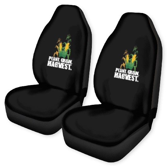 Corn Farmer - Plant Grow Harvest Car Seat Covers